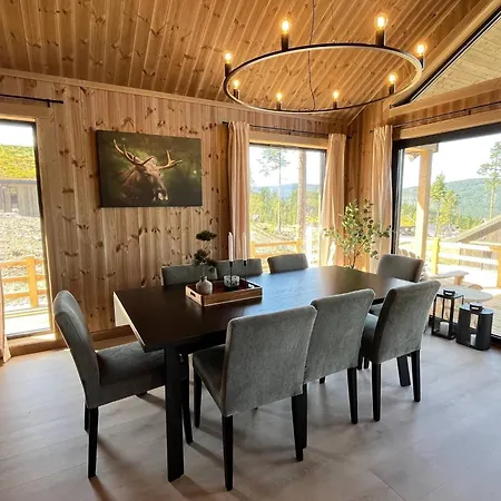 Skogsbu - Stylish, Close To Centers And Hiking Trails 펜션 *